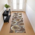 thumbnail image 1 of Addison Rugs Chantille Indoor/Outdoor Transitional Geometric Brown Machine Washable Runner Rug, 2'3" x 7'6", 1 of 8