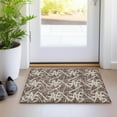 thumbnail image 1 of Addison Rugs Chantille Indoor/Outdoor Transitional Geometric Brown Washable Rectangle Rug, 1'8" x 2'6", 1 of 6