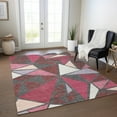 thumbnail image 1 of Addison Rugs Chantille Indoor/Outdoor Transitional Geometric Burgundy Washable Rectangle Rug, 3' x 5', 1 of 6
