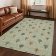 thumbnail image 1 of Addison Rugs Chantille Indoor/Outdoor Transitional Geometric Celery Machine Washable Rectangle Rug, 8' x 10', 1 of 8