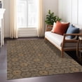 thumbnail image 1 of Addison Rugs Chantille Indoor/Outdoor Transitional Geometric Chocolate Machine Washable Rectangle Rug, 9' x 12', 1 of 8