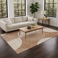 thumbnail image 1 of Addison Rugs Chantille Indoor/Outdoor Transitional Geometric Copper Machine Washable Rectangle Rug, 3' x 5', 1 of 8