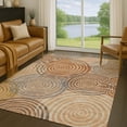 thumbnail image 1 of Addison Rugs Chantille Indoor/Outdoor Transitional Geometric Copper Machine Washable Rectangle Rug, 8' x 10', 1 of 8