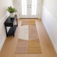 thumbnail image 1 of Addison Rugs Chantille Indoor/Outdoor Transitional Geometric Copper Machine Washable Runner Rug, 2'3" x 7'6", 1 of 8