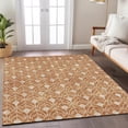 thumbnail image 1 of Addison Rugs Chantille Indoor/Outdoor Transitional Geometric Copper Washable Rectangle Rug, 2'6" x 3'10", 1 of 6
