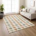 thumbnail image 1 of Addison Rugs Chantille Indoor/Outdoor Transitional Geometric Coral Machine Washable Rectangle Rug, 8' x 10', 1 of 8