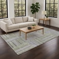 thumbnail image 1 of Addison Rugs Chantille Indoor/Outdoor Transitional Geometric Fern Machine Washable Rectangle Rug, 9' x 12', 1 of 8