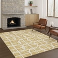 thumbnail image 1 of Addison Rugs Chantille Indoor/Outdoor Transitional Geometric Gold Machine Washable Rectangle Rug, 10' x 14', 1 of 8