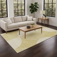 thumbnail image 1 of Addison Rugs Chantille Indoor/Outdoor Transitional Geometric Gold Machine Washable Rectangle Rug, 3' x 5', 1 of 8