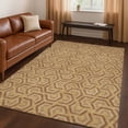 thumbnail image 1 of Addison Rugs Chantille Indoor/Outdoor Transitional Geometric Gold Machine Washable Rectangle Rug, 8' x 10', 1 of 8