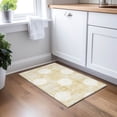 thumbnail image 1 of Addison Rugs Chantille Indoor/Outdoor Transitional Geometric Gold Washable Rectangle Rug, 1'8" x 2'6", 1 of 6