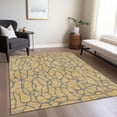 thumbnail image 1 of Addison Rugs Chantille Indoor/Outdoor Transitional Geometric Gold Washable Rectangle Rug, 5' x 7'6", 1 of 6