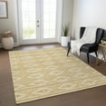 thumbnail image 1 of Addison Rugs Chantille Indoor/Outdoor Transitional Geometric Gold Washable Rectangle Rug, 5' x 7'6", 1 of 6