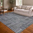 thumbnail image 1 of Addison Rugs Chantille Indoor/Outdoor Transitional Geometric Gray Machine Washable Rectangle Rug, 3' x 5', 1 of 8