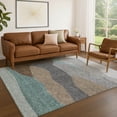thumbnail image 1 of Addison Rugs Chantille Indoor/Outdoor Transitional Geometric Gray Machine Washable Rectangle Rug, 3' x 5', 1 of 8