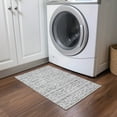 thumbnail image 1 of Addison Rugs Chantille Indoor/Outdoor Transitional Geometric Gray Washable Rectangle Rug, 1'8" x 2'6", 1 of 6