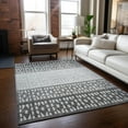 thumbnail image 1 of Addison Rugs Chantille Indoor/Outdoor Transitional Geometric Gray Washable Rectangle Rug, 2'6" x 3'10", 1 of 6