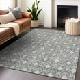 thumbnail image 1 of Addison Rugs Chantille Indoor/Outdoor Transitional Geometric Gray Washable Rectangle Rug, 5' x 7'6", 1 of 6