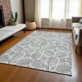 thumbnail image 1 of Addison Rugs Chantille Indoor/Outdoor Transitional Geometric Gray Washable Rectangle Rug, 5' x 7'6", 1 of 6