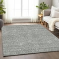 thumbnail image 1 of Addison Rugs Chantille Indoor/Outdoor Transitional Geometric Gray Washable Rectangle Rug, 8' x 10', 1 of 6