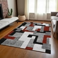 thumbnail image 1 of Addison Rugs Chantille Indoor/Outdoor Transitional Geometric Gray Washable Rectangle Rug, 8' x 10', 1 of 6