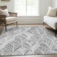thumbnail image 1 of Addison Rugs Chantille Indoor/Outdoor Transitional Geometric Gray Washable Rectangle Rug, 9' x 12', 1 of 6