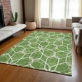 thumbnail image 1 of Addison Rugs Chantille Indoor/Outdoor Transitional Geometric Green Washable Rectangle Rug, 2'6" x 3'10", 1 of 6