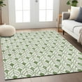thumbnail image 1 of Addison Rugs Chantille Indoor/Outdoor Transitional Geometric Green Washable Rectangle Rug, 5' x 7'6", 1 of 6