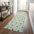 thumbnail image 1 of Addison Rugs Chantille Indoor/Outdoor Transitional Geometric Green Washable Runner Rug, 2'3" x 7'6", 1 of 6