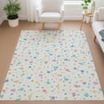 thumbnail image 1 of Addison Rugs Chantille Indoor/Outdoor Transitional Geometric Ivory Machine Washable Rectangle Rug, 8' x 10', 1 of 8