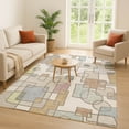 thumbnail image 1 of Addison Rugs Chantille Indoor/Outdoor Transitional Geometric Ivory Machine Washable Rectangle Rug, 8' x 10', 1 of 8