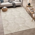 thumbnail image 1 of Addison Rugs Chantille Indoor/Outdoor Transitional Geometric Ivory Machine Washable Rectangle Rug, 8' x 10', 1 of 8