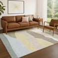 thumbnail image 1 of Addison Rugs Chantille Indoor/Outdoor Transitional Geometric Ivory Machine Washable Rectangle Rug, 8' x 10', 1 of 8