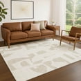 thumbnail image 1 of Addison Rugs Chantille Indoor/Outdoor Transitional Geometric Ivory Machine Washable Rectangle Rug, 9' x 12', 1 of 8