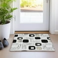 thumbnail image 1 of Addison Rugs Chantille Indoor/Outdoor Transitional Geometric Ivory Washable Rectangle Rug, 1'8" x 2'6", 1 of 6
