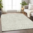 thumbnail image 1 of Addison Rugs Chantille Indoor/Outdoor Transitional Geometric Ivory Washable Rectangle Rug, 5' x 7'6", 1 of 6