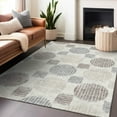 thumbnail image 1 of Addison Rugs Chantille Indoor/Outdoor Transitional Geometric Ivory Washable Rectangle Rug, 8' x 10', 1 of 6