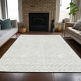 thumbnail image 1 of Addison Rugs Chantille Indoor/Outdoor Transitional Geometric Ivory Washable Rectangle Rug, 8' x 10', 1 of 6