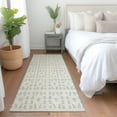 thumbnail image 1 of Addison Rugs Chantille Indoor/Outdoor Transitional Geometric Ivory Washable Runner Rug, 2'3" x 7'6", 1 of 6