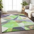 thumbnail image 1 of Addison Rugs Chantille Indoor/Outdoor Transitional Geometric Lavender Washable Rectangle Rug, 3' x 5', 1 of 6
