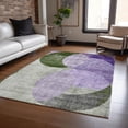 thumbnail image 1 of Addison Rugs Chantille Indoor/Outdoor Transitional Geometric Lavender Washable Rectangle Rug, 5' x 7'6", 1 of 6
