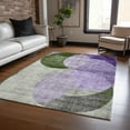 thumbnail image 1 of Addison Rugs Chantille Indoor/Outdoor Transitional Geometric Lavender Washable Rectangle Rug, 8' x 10', 1 of 6