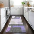 thumbnail image 1 of Addison Rugs Chantille Indoor/Outdoor Transitional Geometric Lavender Washable Runner Rug, 2'3" x 7'6", 1 of 6