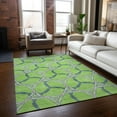 thumbnail image 1 of Addison Rugs Chantille Indoor/Outdoor Transitional Geometric Lime Washable Rectangle Rug, 9' x 12', 1 of 6