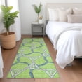 thumbnail image 1 of Addison Rugs Chantille Indoor/Outdoor Transitional Geometric Lime Washable Runner Rug, 2'3" x 7'6", 1 of 6