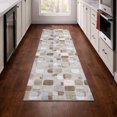 thumbnail image 1 of Addison Rugs Chantille Indoor/Outdoor Transitional Geometric Linen Machine Washable Runner Rug, 2'3" x 7'6", 1 of 8