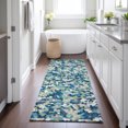 thumbnail image 1 of Addison Rugs Chantille Indoor/Outdoor Transitional Geometric Navy Machine Washable Runner Rug, 2'3" x 7'6", 1 of 8