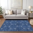 thumbnail image 1 of Addison Rugs Chantille Indoor/Outdoor Transitional Geometric Navy Washable Rectangle Rug, 10' x 14', 1 of 6