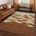 thumbnail image 1 of Addison Rugs Chantille Indoor/Outdoor Transitional Geometric Paprika Machine Washable Rectangle Rug, 8' x 10', 1 of 8