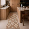 thumbnail image 1 of Addison Rugs Chantille Indoor/Outdoor Transitional Geometric Paprika Machine Washable Runner Rug, 2'3" x 7'6", 1 of 7